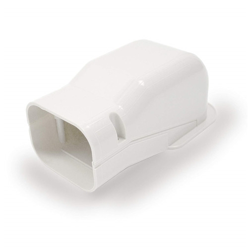 Innerco 7.5'L AC Line Set Cover Kit 3" W Tubing for Mini Split, Central Air Conditioner, Heat Pump