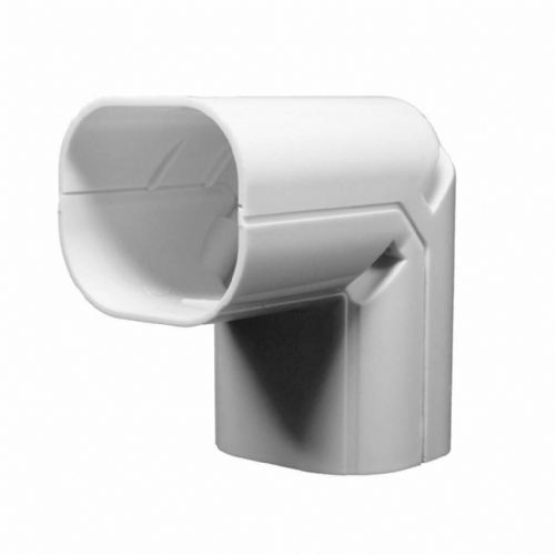 Innerco ABS Line Set Cover Kit Cover 3” Line Set & Tubing For Mini-split & Central A/C