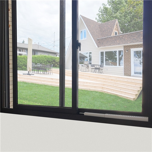 Innerco Adjustable Window Security Bar, Patio Door Lock - Sturdy Steel, Extends From 15 1/2" To 29 1/2", White