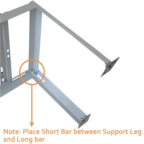 Ground Stand Bracket for Mini Split,Air Conditioner Mounting Brackets Support